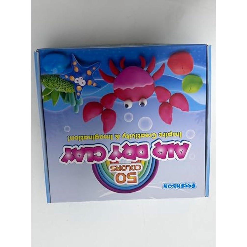 Air Dry Clay Kit - 50 Colors Magic Modelling Clay for Kids
