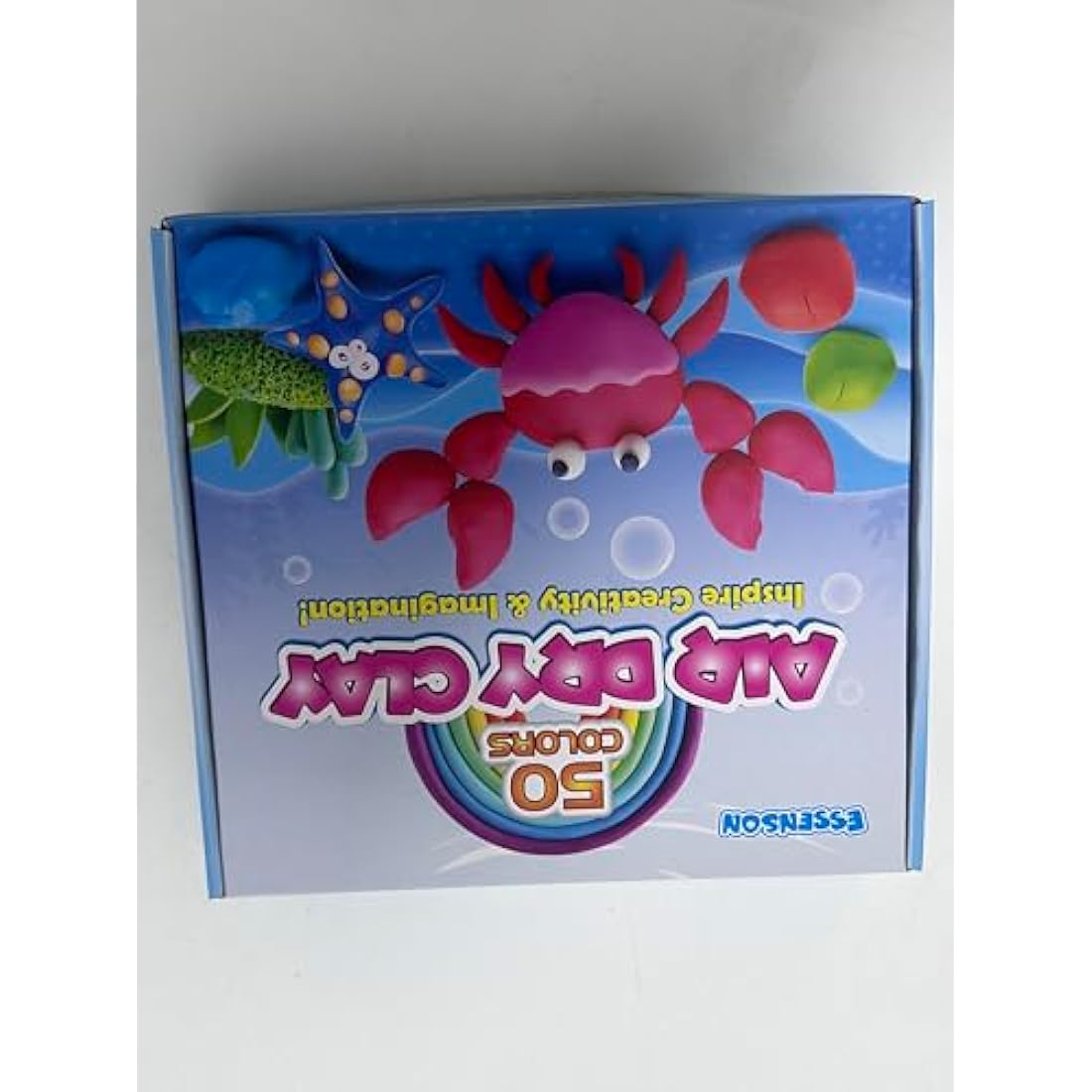 Air Dry Clay Kit - 50 Colors Magic Modelling Clay for Kids