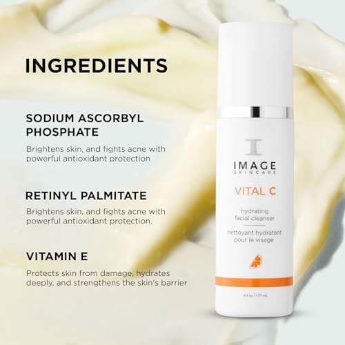 IMAGE Skincare VITAL C Hydrating Facial Cleanser - Vitamin C Face Wash
