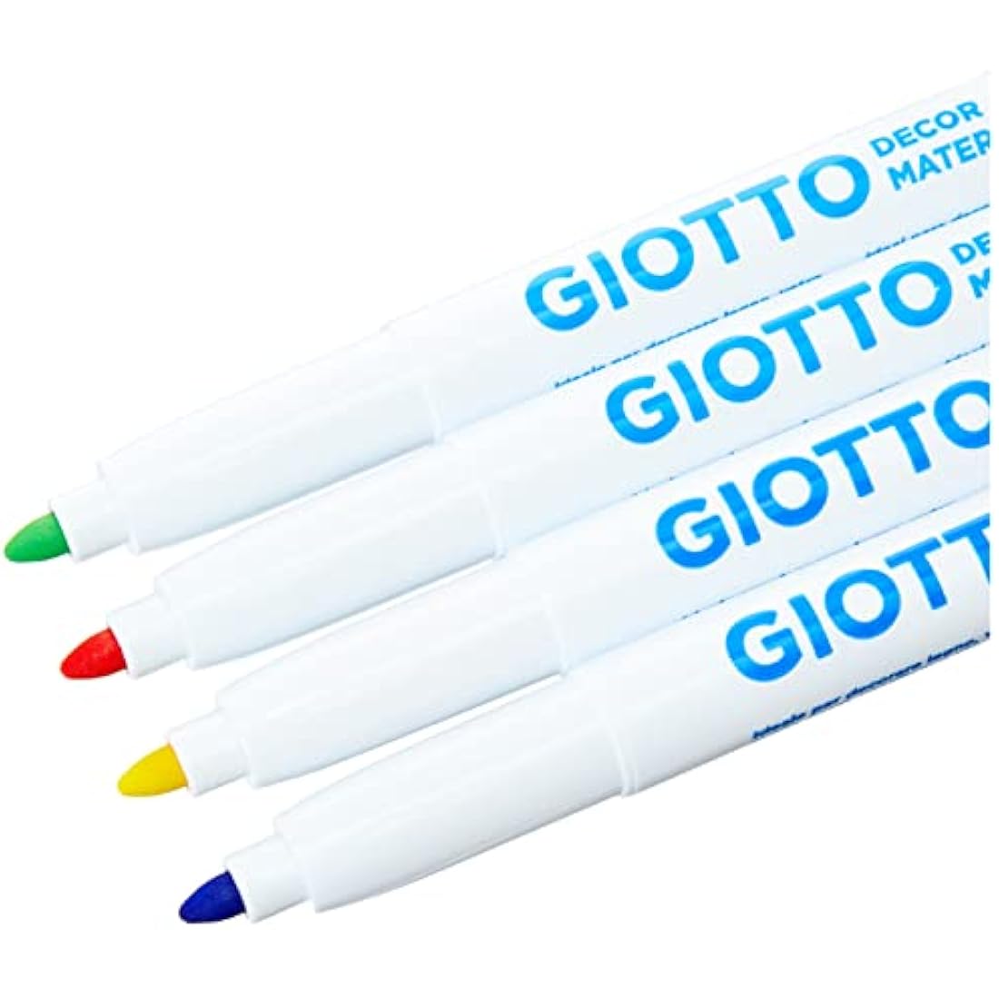 Giotto Decor Multi-Surface Paint Markers – 48 Assorted Medium Tip Pens
