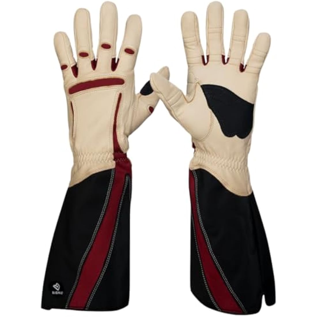 Bionic Women's Rose Gardening Gloves – Thorn Proof Goatskin Leather