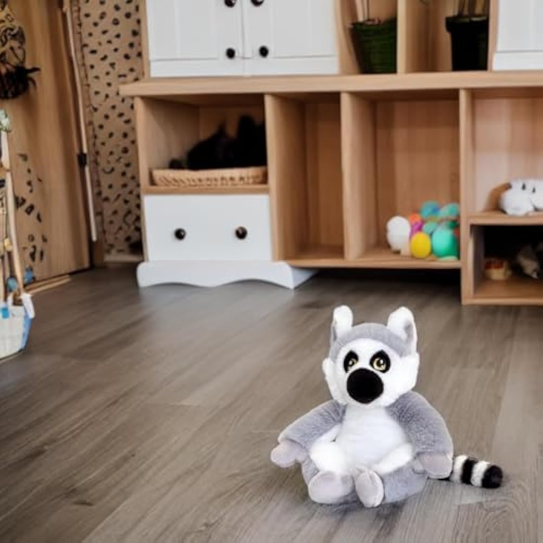 Jolof Store Lemur Plush Toy – 100% Recycled Eco-Friendly Soft Toy