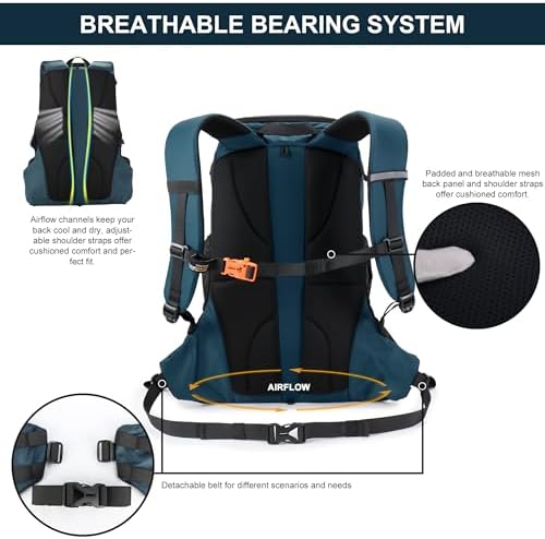 MOUNTAINTOP 35L Hiking Backpack | Lightweight Trekking Daypack