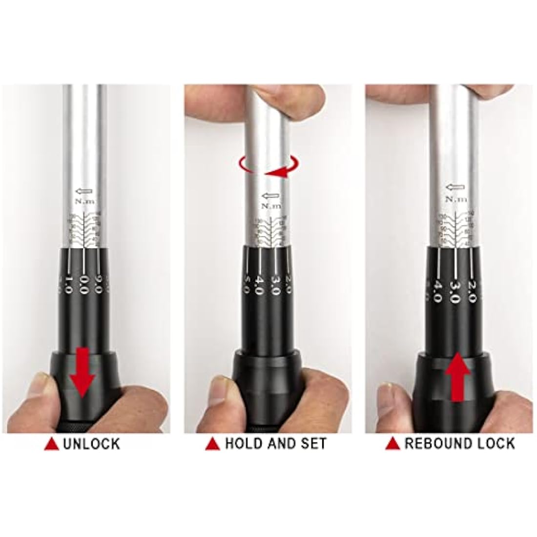 Awang 3/8" Drive Click Torque Wrench | 20-140NM High Accuracy Ratchet