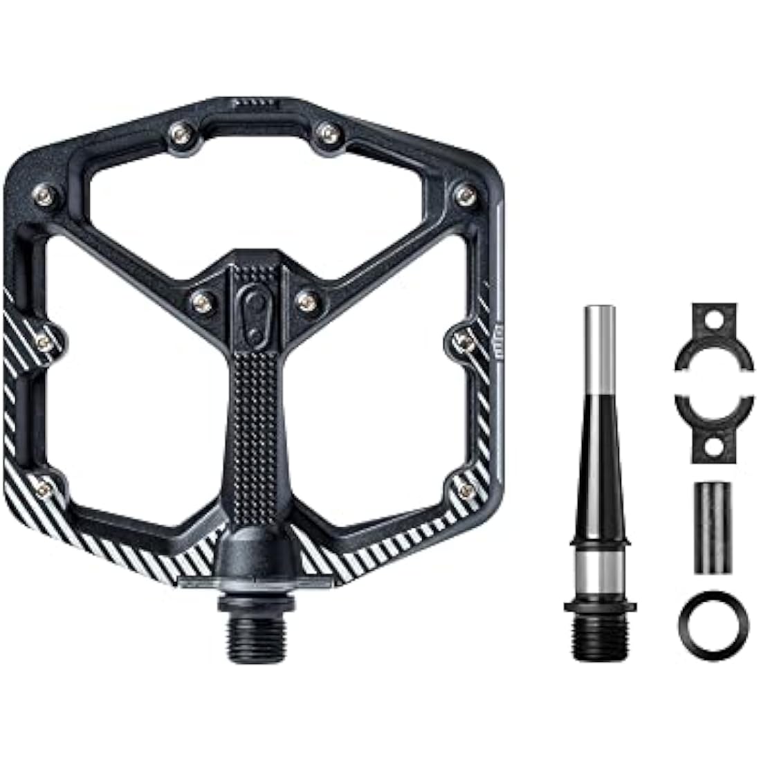 Crankbrothers Stamp 1 MTB/BMX Flat Pedals – Large Composite Platform