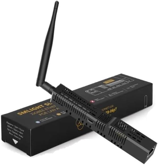 SLZB-06P7 Zigbee 3.0 Gateway – PoE Ethernet WiFi Adapter for Home Assistant