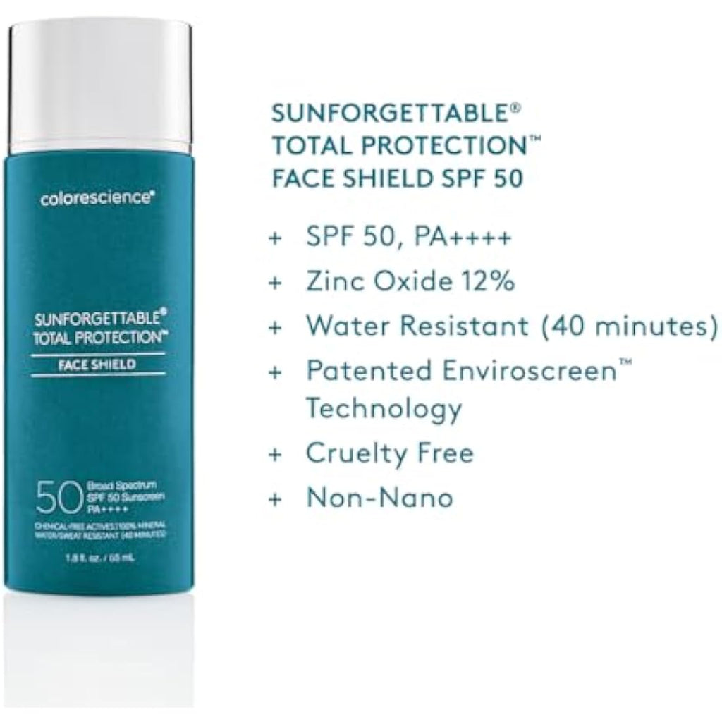 Colorescience Total Protection Face Shield SPF 50 Mineral Sunscreen