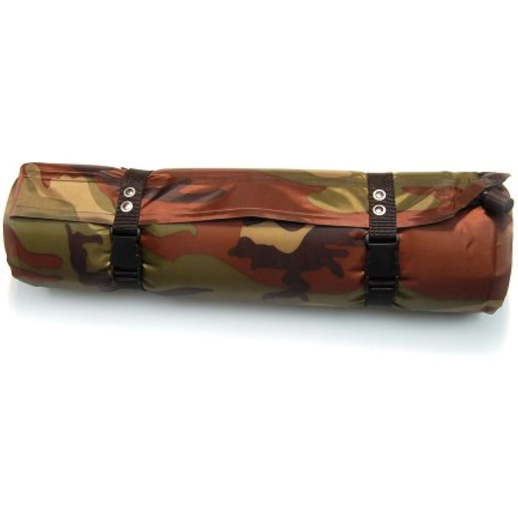 Miltec Self-Inflating Woodland Camo Floor Mat | Tactical Sleeping Pad
