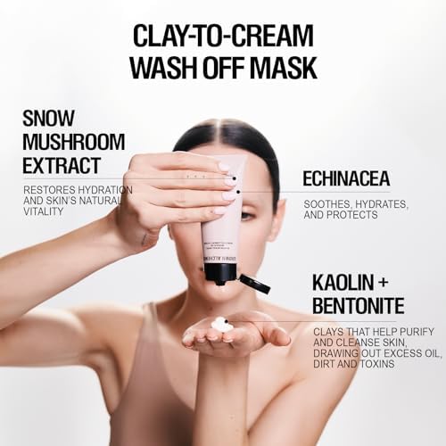 Grown Alchemist Skin Renewal Mask – Exfoliating Clay Treatment – 75ml