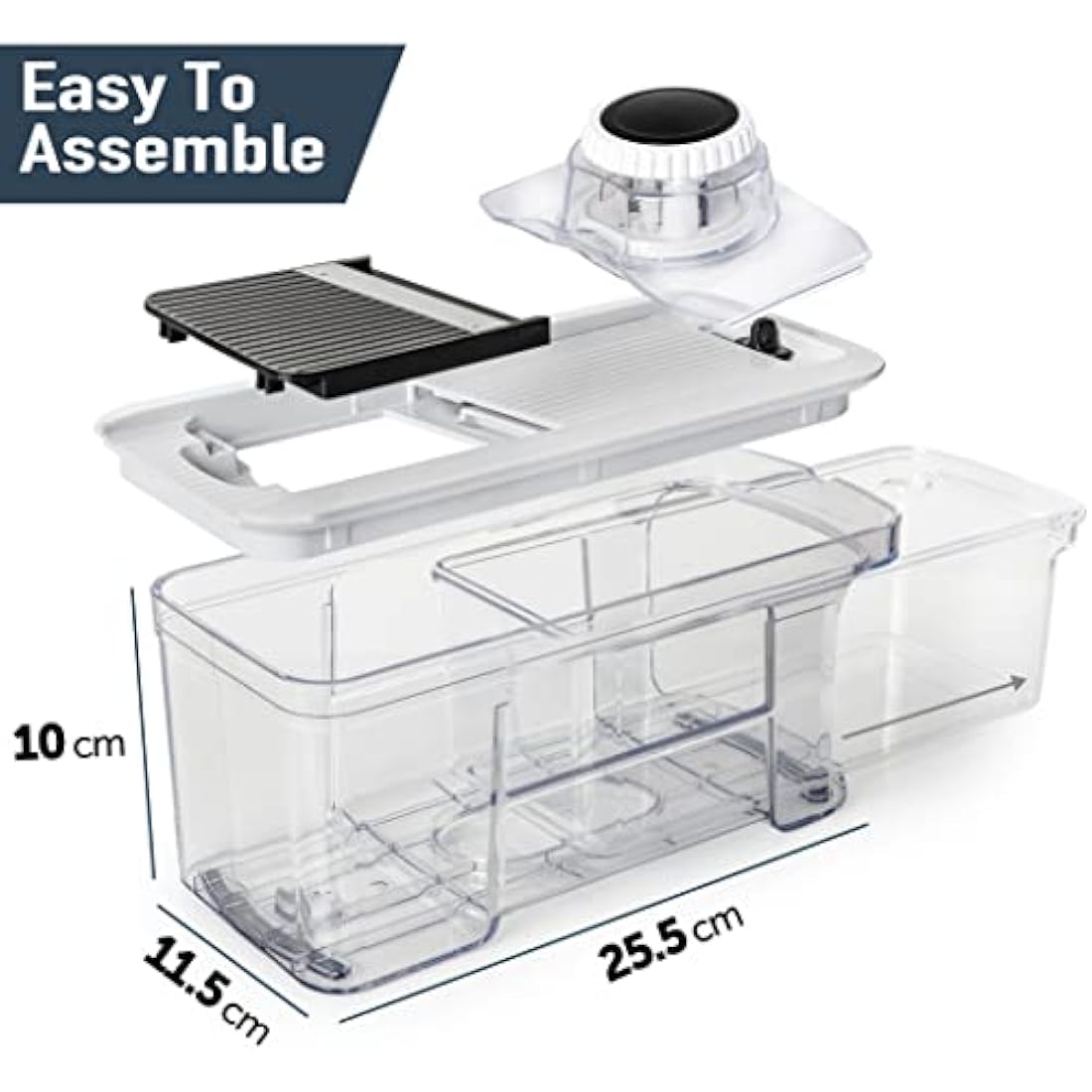 Fullstar Vegetable Chopper | 5-in-1 Mandoline Slicer & Spiralizer