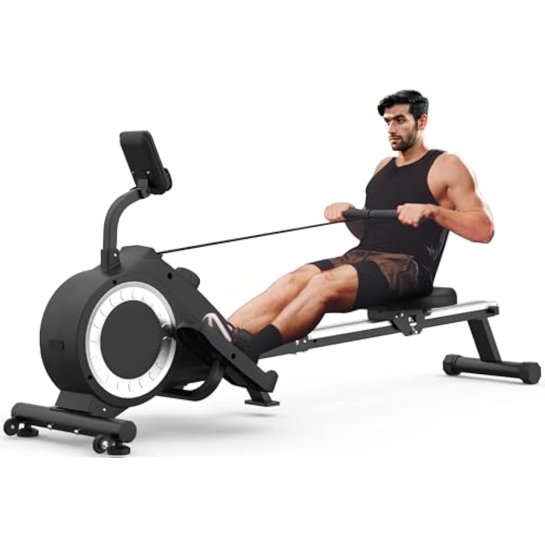 Neezee Foldable Rowing Machine – 16 Level Magnetic Resistance Home Rower