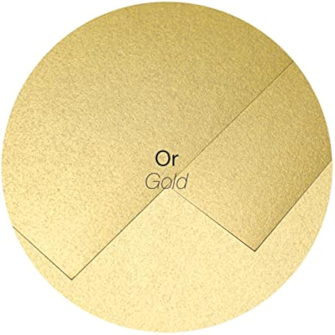 Clairefontaine Pollen Iridescent Gold Envelopes - DL 120gsm (Pack of 20)
