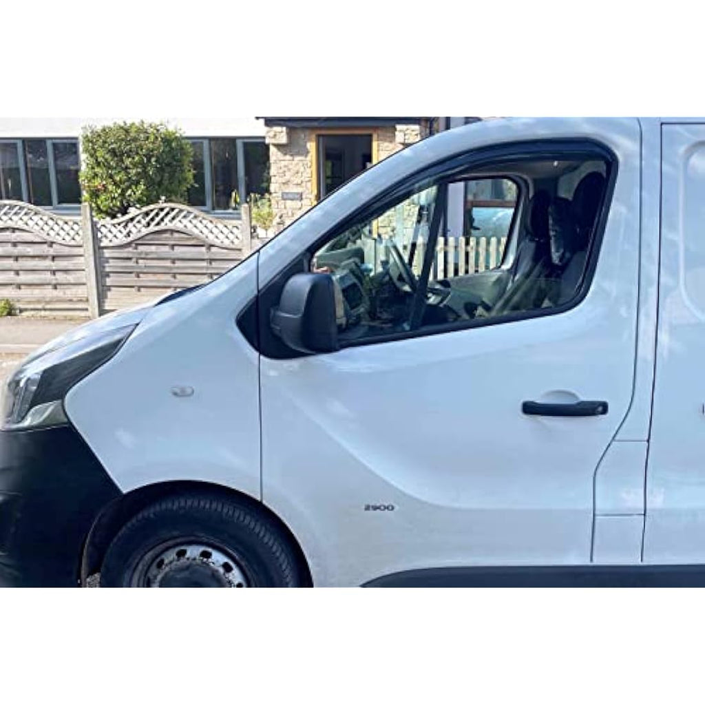Auto Clover Wind Deflectors for Vauxhall Vivaro 2015-2019 | 2pc Set