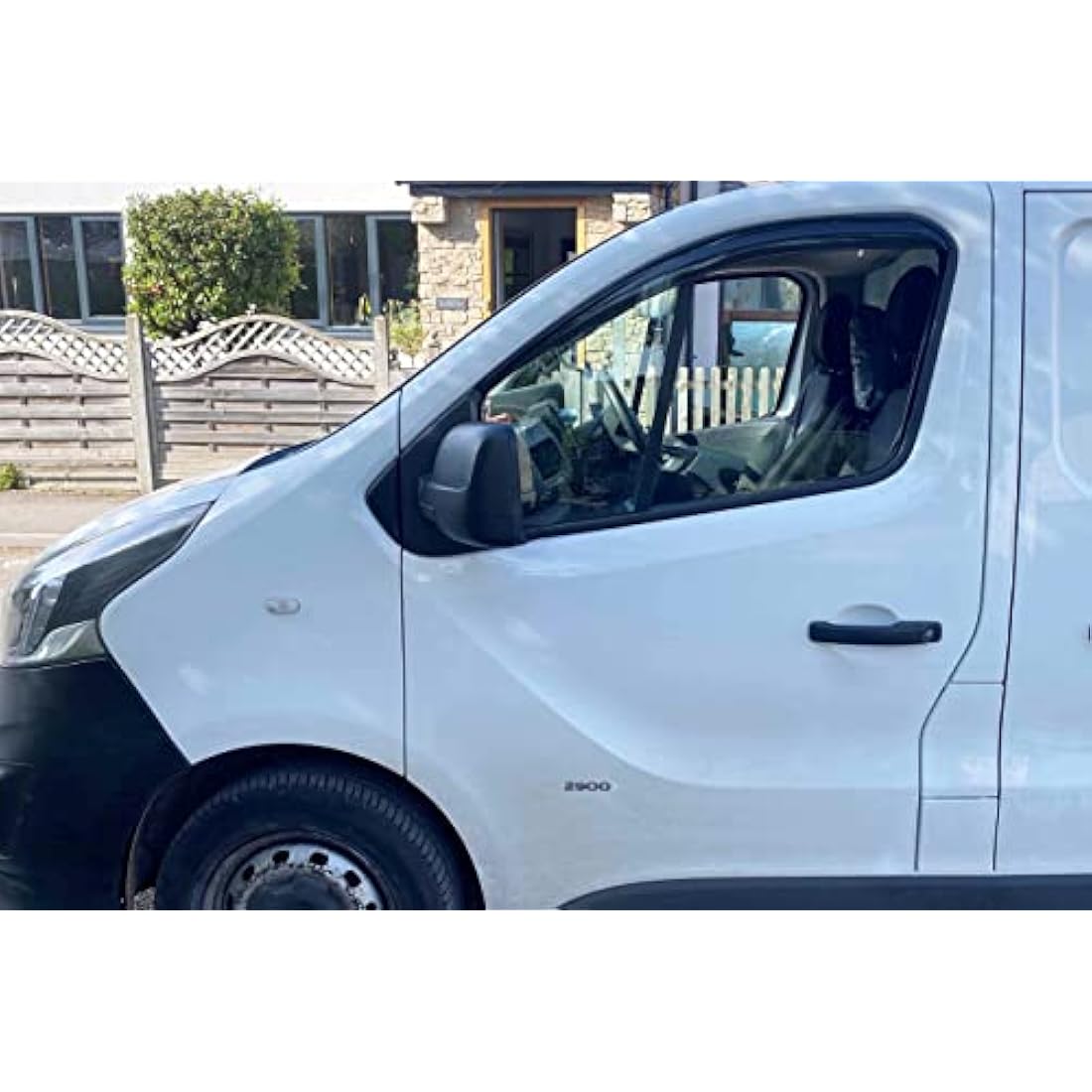 Auto Clover Wind Deflectors for Vauxhall Vivaro 2015-2019 | 2pc Set