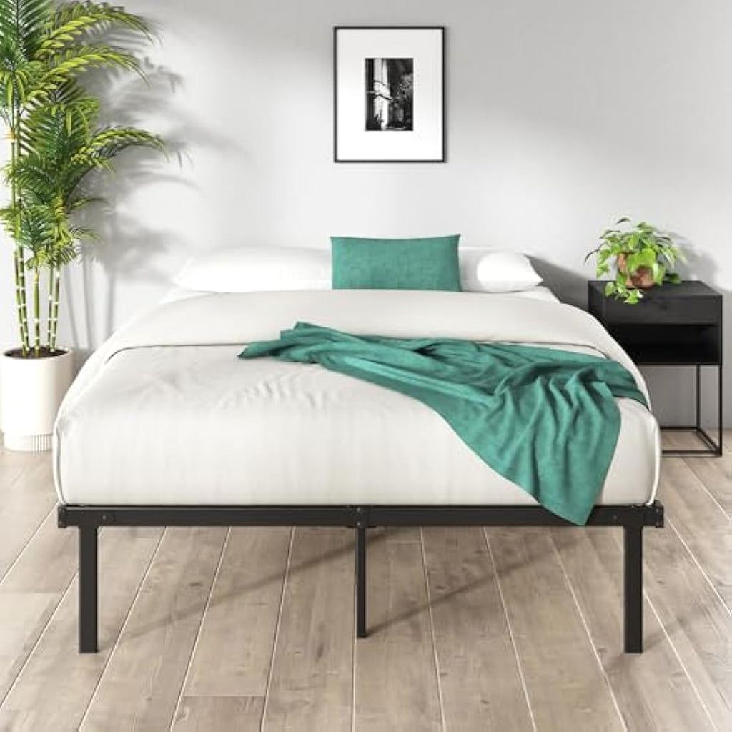 Zinus Caleb Super King Metal Bed Frame | 180x200cm Steel Platform Bed