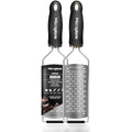 Microplane Gourmet Ribbon Grater – Stainless Steel & Black Kitchen Tool