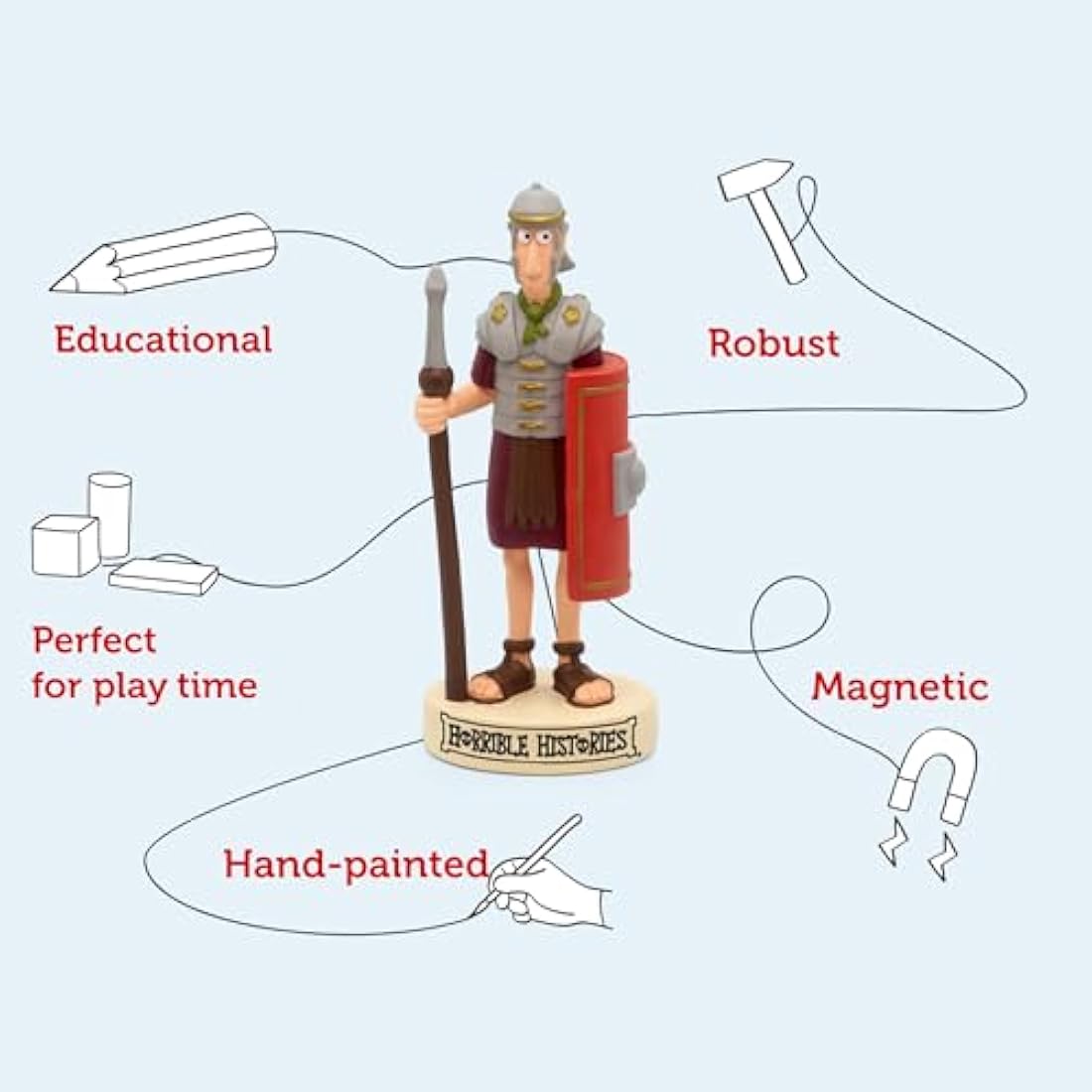 tonies Horrible Histories: Rotten Romans Audio Character for Toniebox