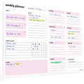 A4 Weekly Planner Pad – 52 Sheets with Habit Tracker & To Do