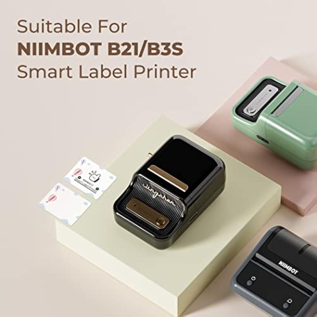 NIIMBOT Thermal Labels 40x30mm Waterproof Stickers for B21 B3S B1