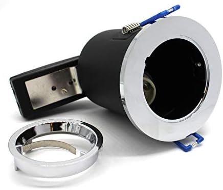 Sanlumia 10-Pack Fire Rated GU10 Recessed Ceiling Downlight – Chrome