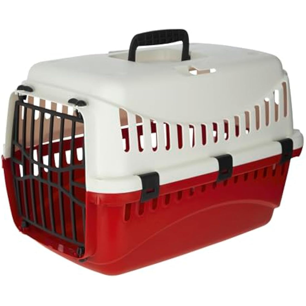 Kerbl Expedition Pet Transport Box | Plastic Door | 45x30x30cm - Creme