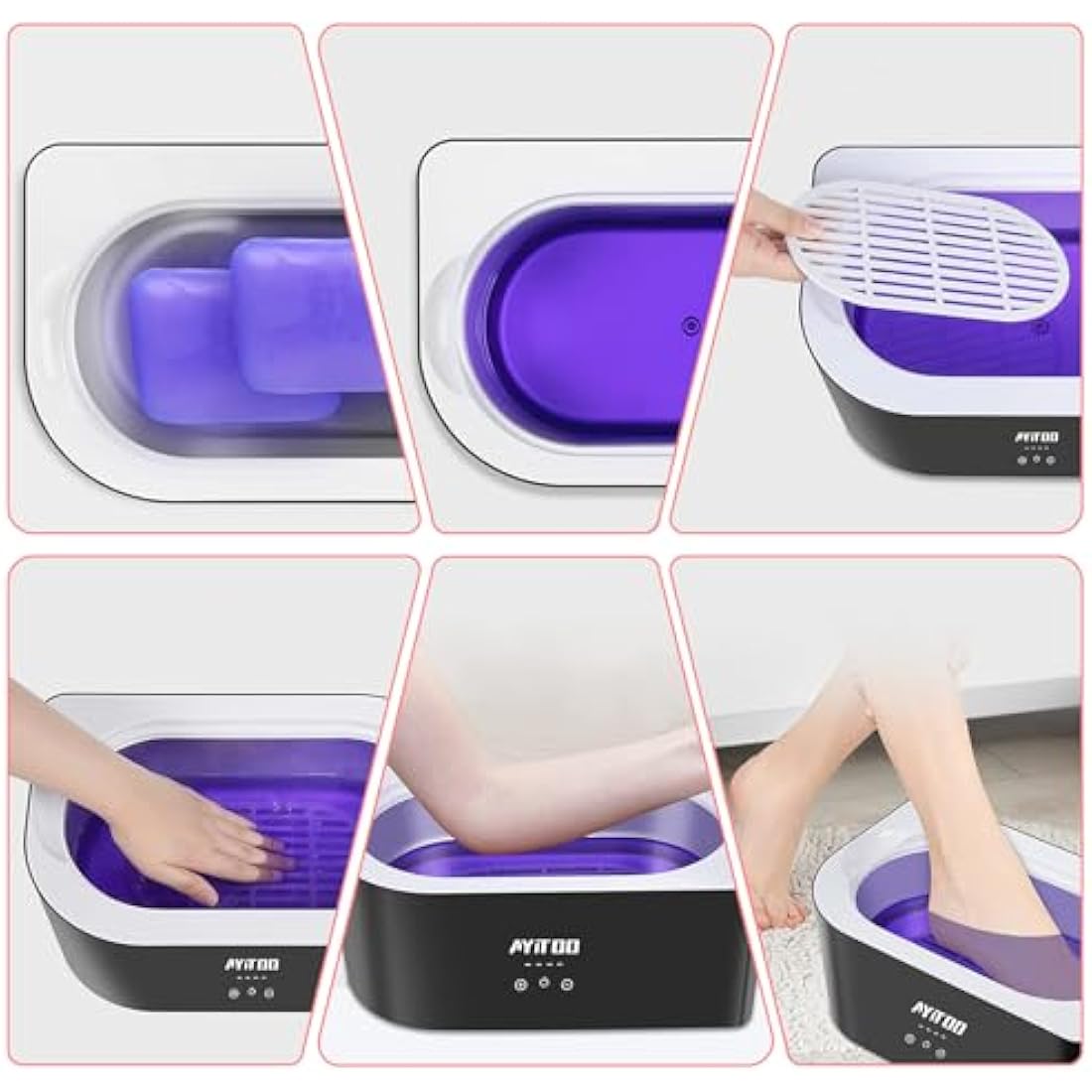 Lavender Paraffin Wax for Hands and Feet - 2700g (6x450g)