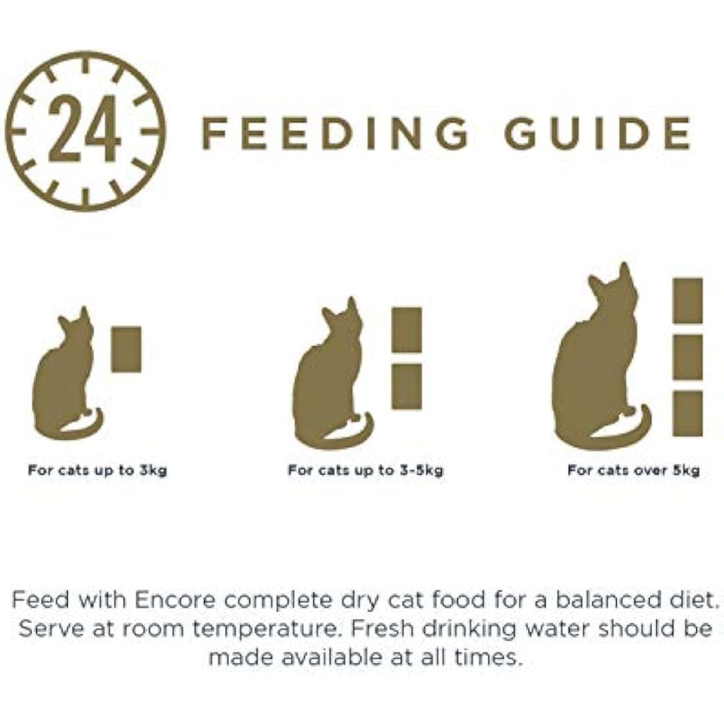 Encore Natural Wet Cat Food | Fish Selection in Broth | 40 x 70g Pouches