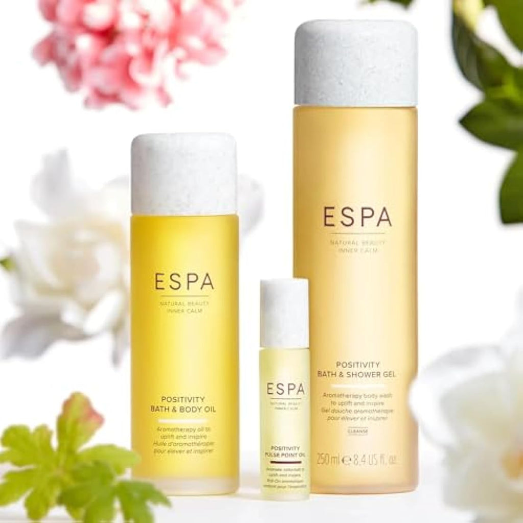 ESPA Positivity Bath & Body Oil | 100ml Jasmine & Rose Geranium