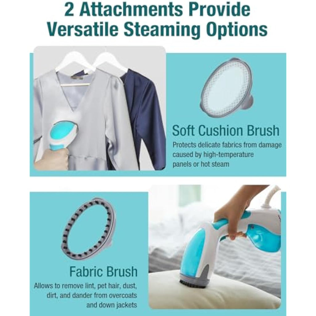 BEAUTURAL Handheld Clothes Steamer – 1200W Portable Garment Steamer