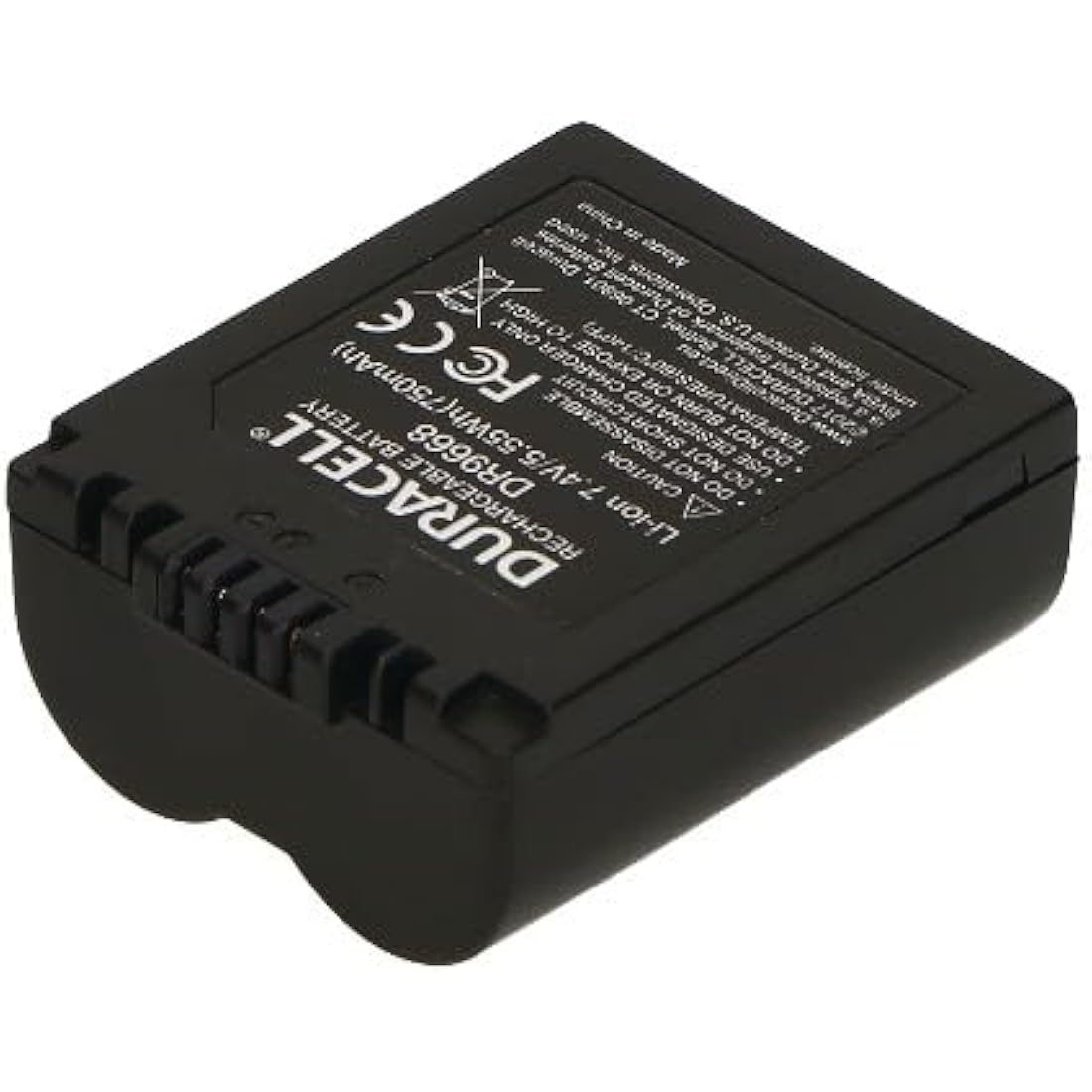 Duracell Replacement Battery for Panasonic CGA-S006 Digital Camera | Black