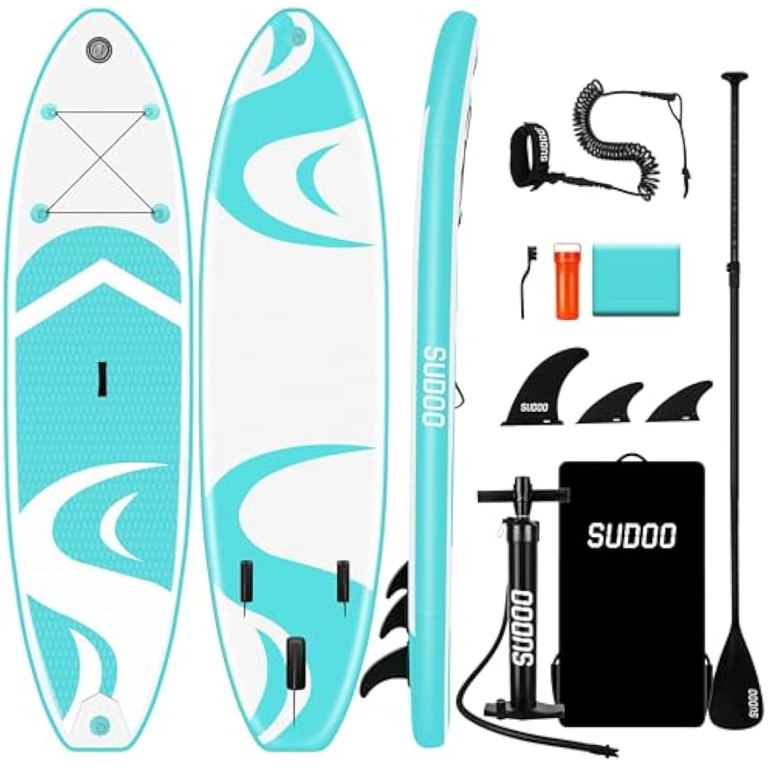 NO. 32 Inflatable Stand Up Paddle Board – 10' Ultra-Light SUP Kit