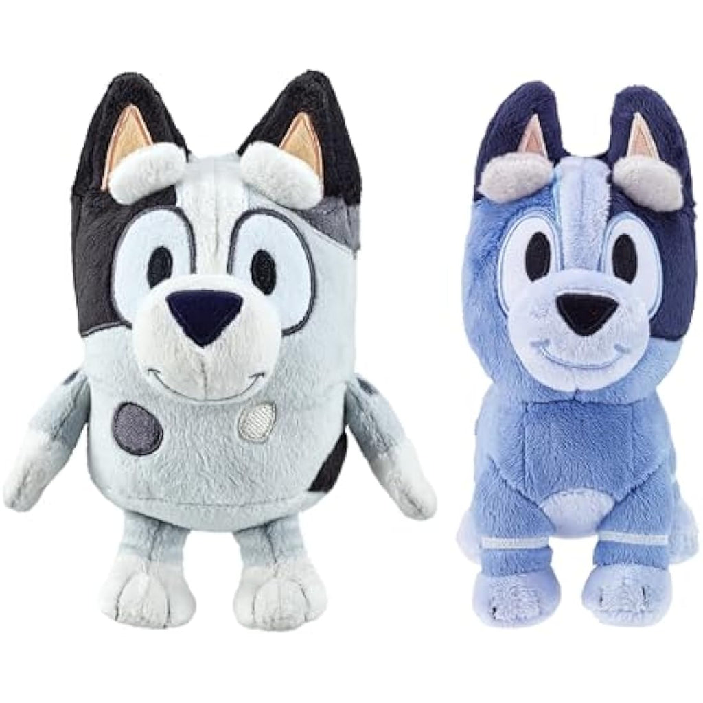 Bluey Muffin & Socks Plush Bundle – 7" Soft Stuffed Animal Toys