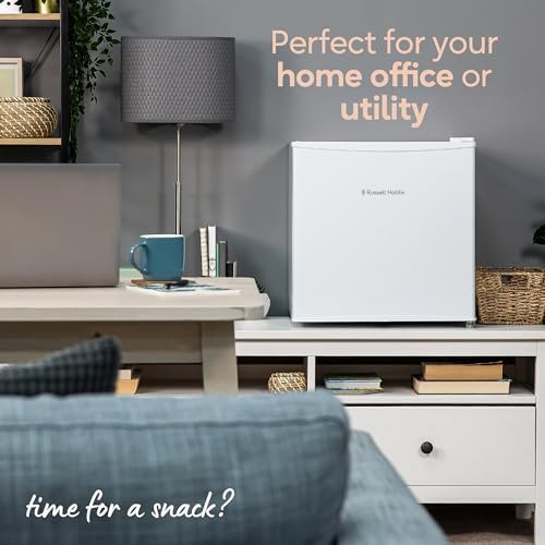 Russell Hobbs 43L Table Top Mini Fridge – White Larder Fridge