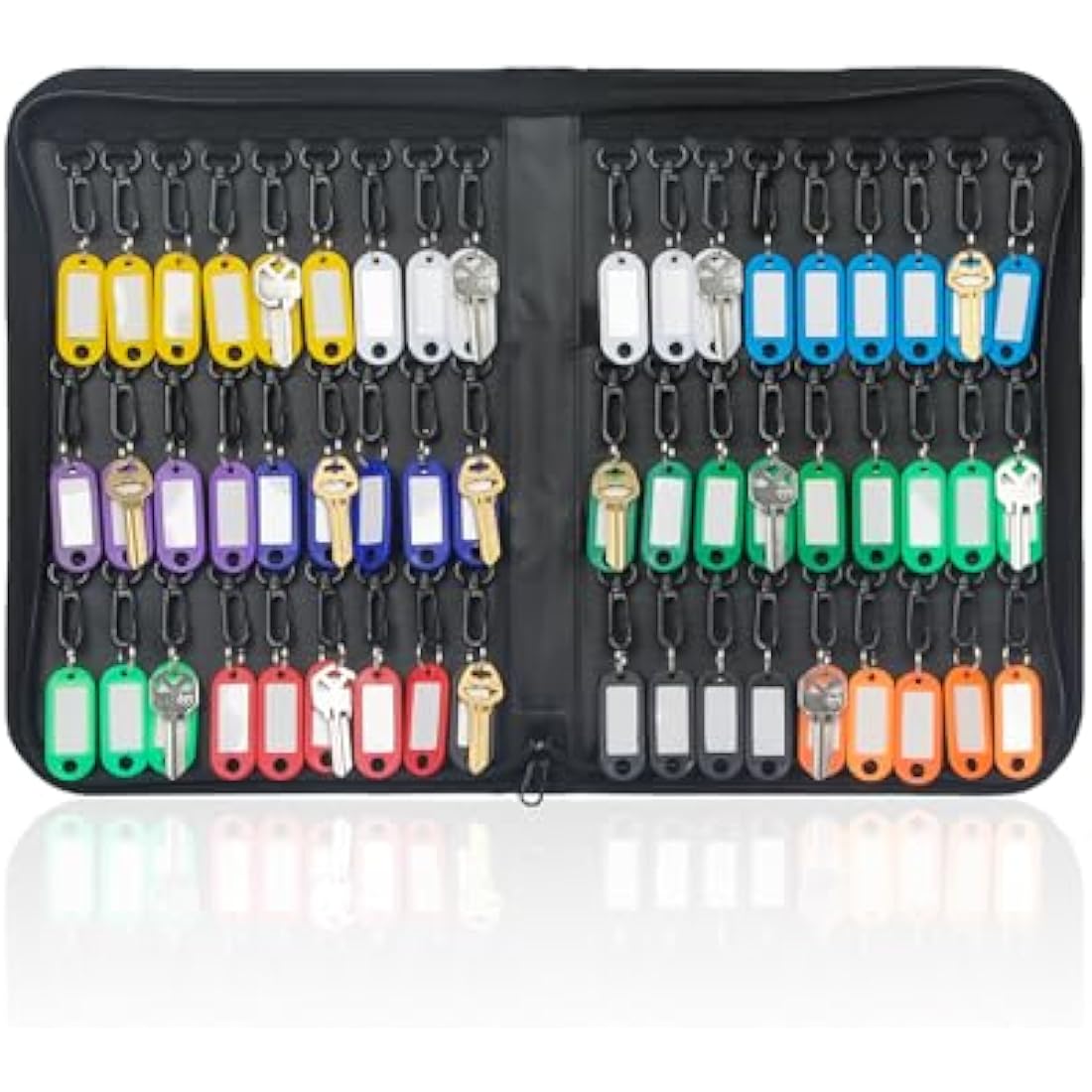 Fireproof & Waterproof Key Case - 54 Hook Key Organizer