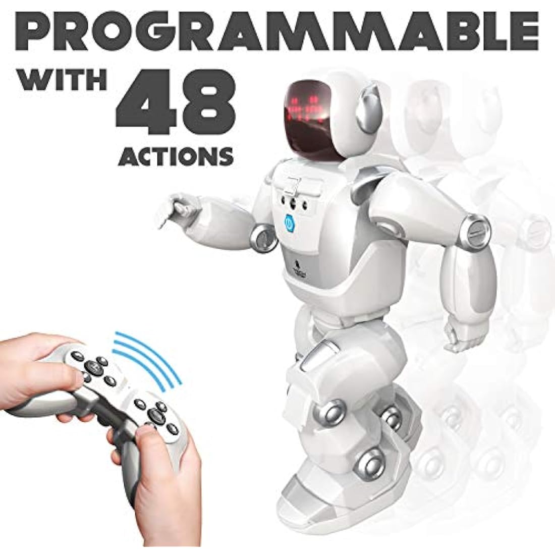 SilverLit Programme-A-Bot X – 40cm Large Programmable Interactive Robot