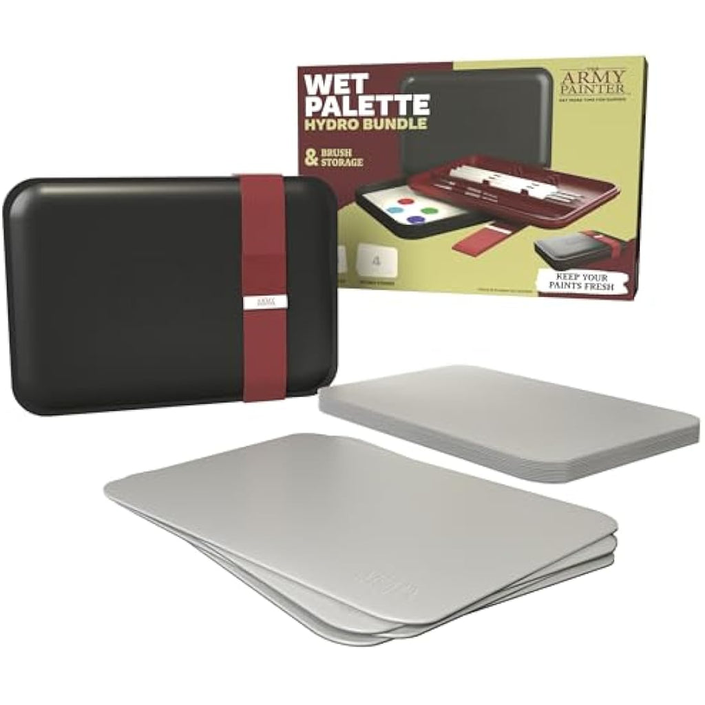 The Army Painter Wet Palette Bundle for Miniatures - 100 Sheets & 4 Sponges