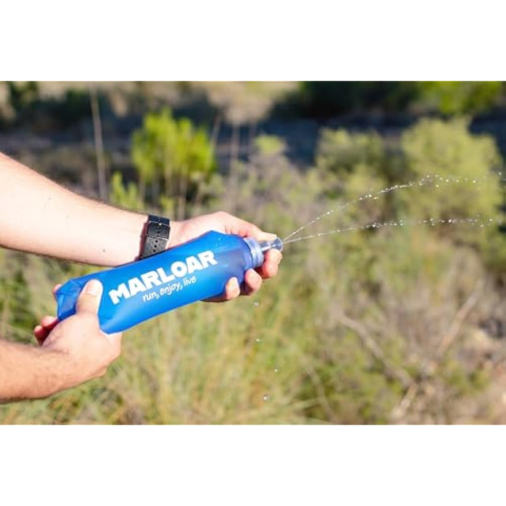 MARLOAR Soft Flask 500ml – Collapsible Running Water Bottle, 2 Pack