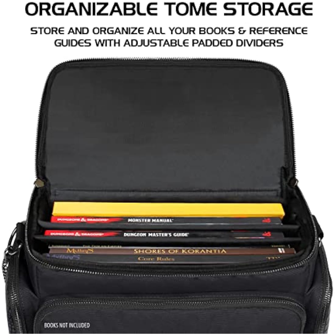 ENHANCE Dragon Hide RPG Adventurer's Bag – DND Miniature Storage Vault