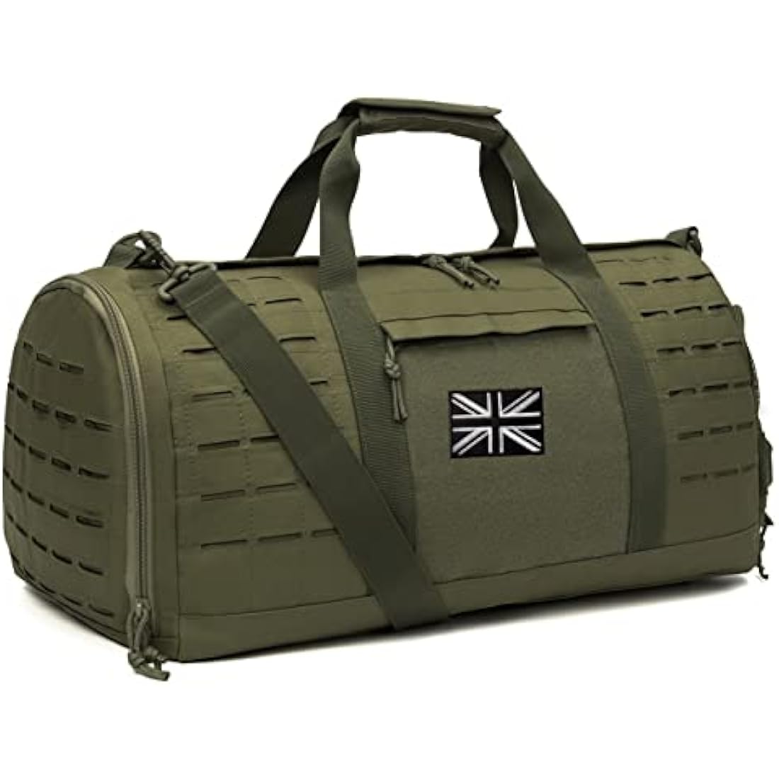 QT&QY 40L Military Tactical Duffle Bag | Waterproof Gym & Travel Tote