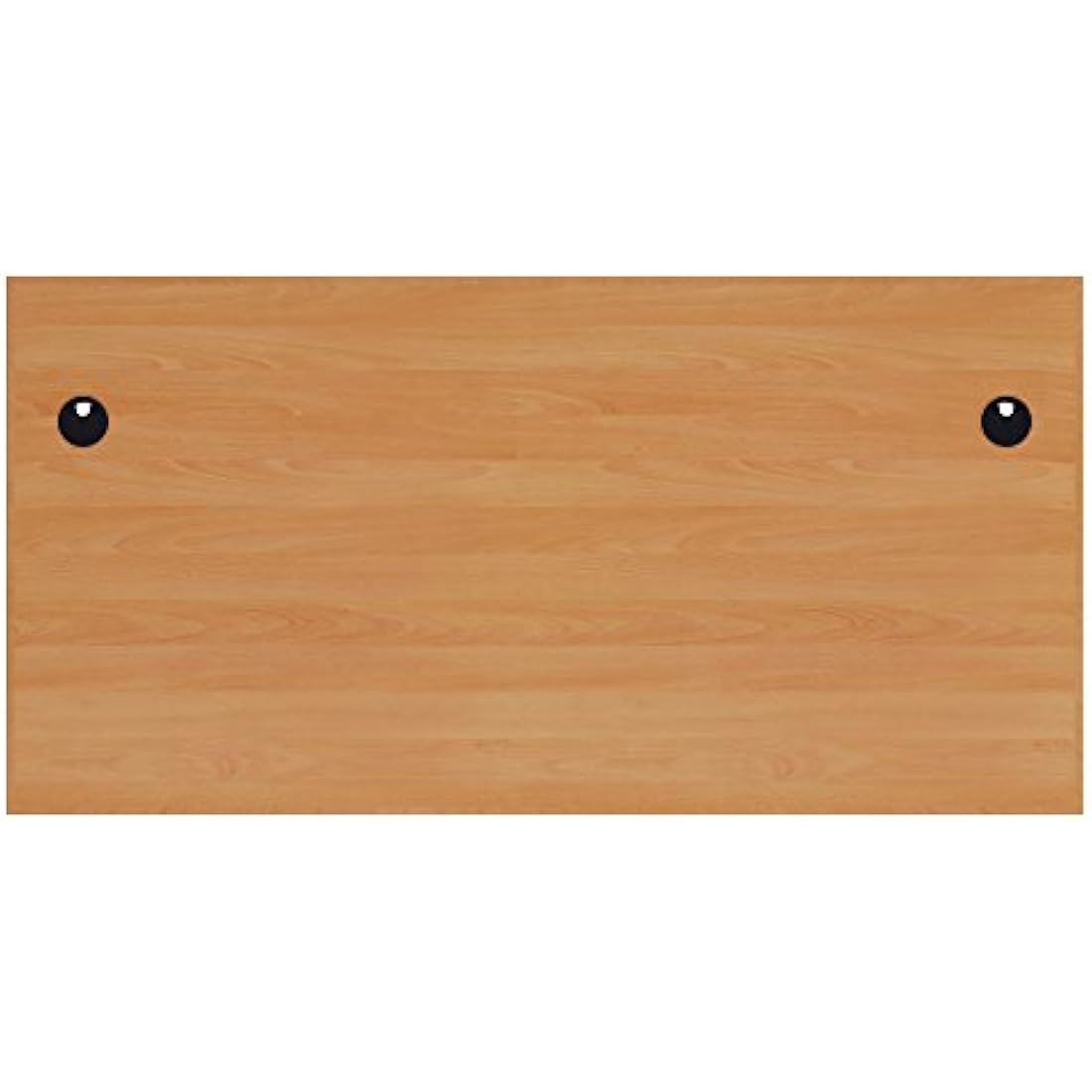 Office Hippo Heavy Duty Cantilever Desk - Beech/Silver, 120cm x 80cm
