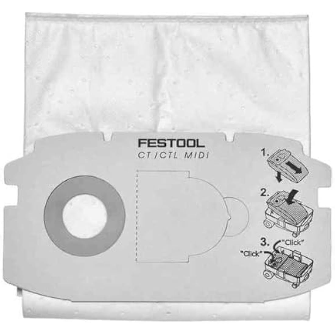 Festool SC FIS-CT MIDI/5 Selfclean Filter Bag for CTL MIDI - 5 Pack