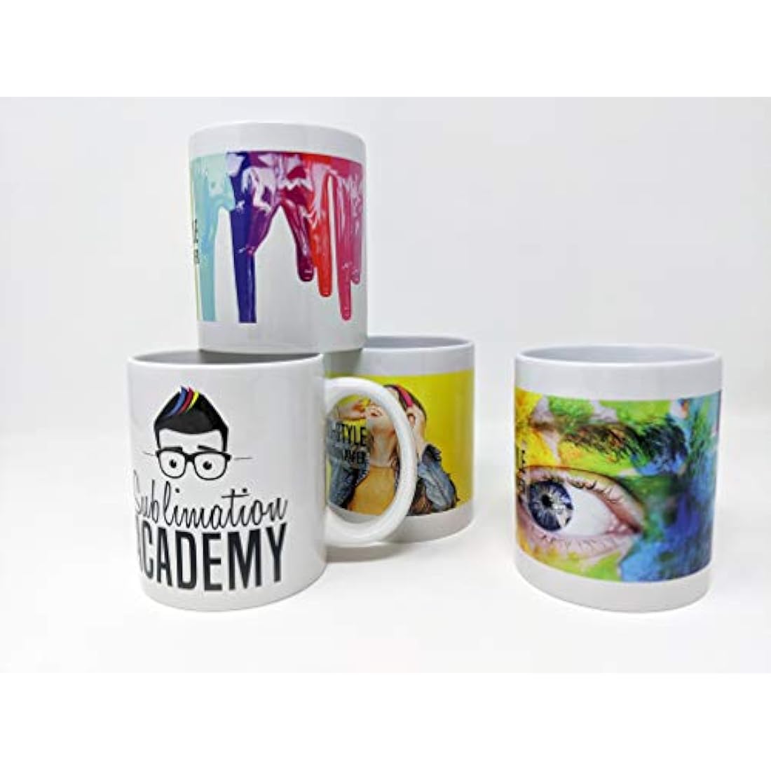 InkTec SubliNova Smart Dye Sublimation Ink Set - CMYK 100ml Bottles
