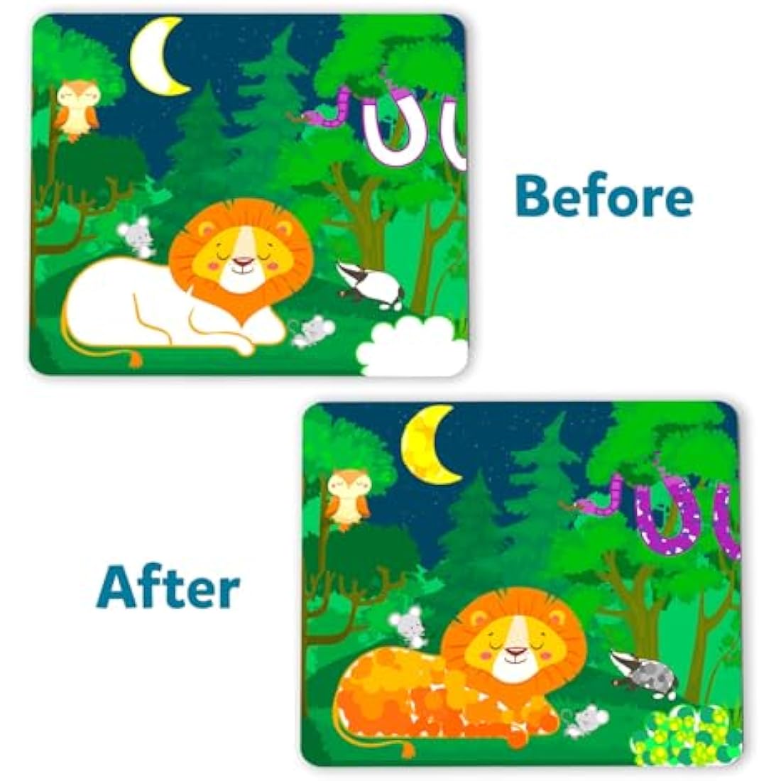 Skillmatics Dot It Animal Sticker Art Kit – Mess-Free DIY Craft for Kids