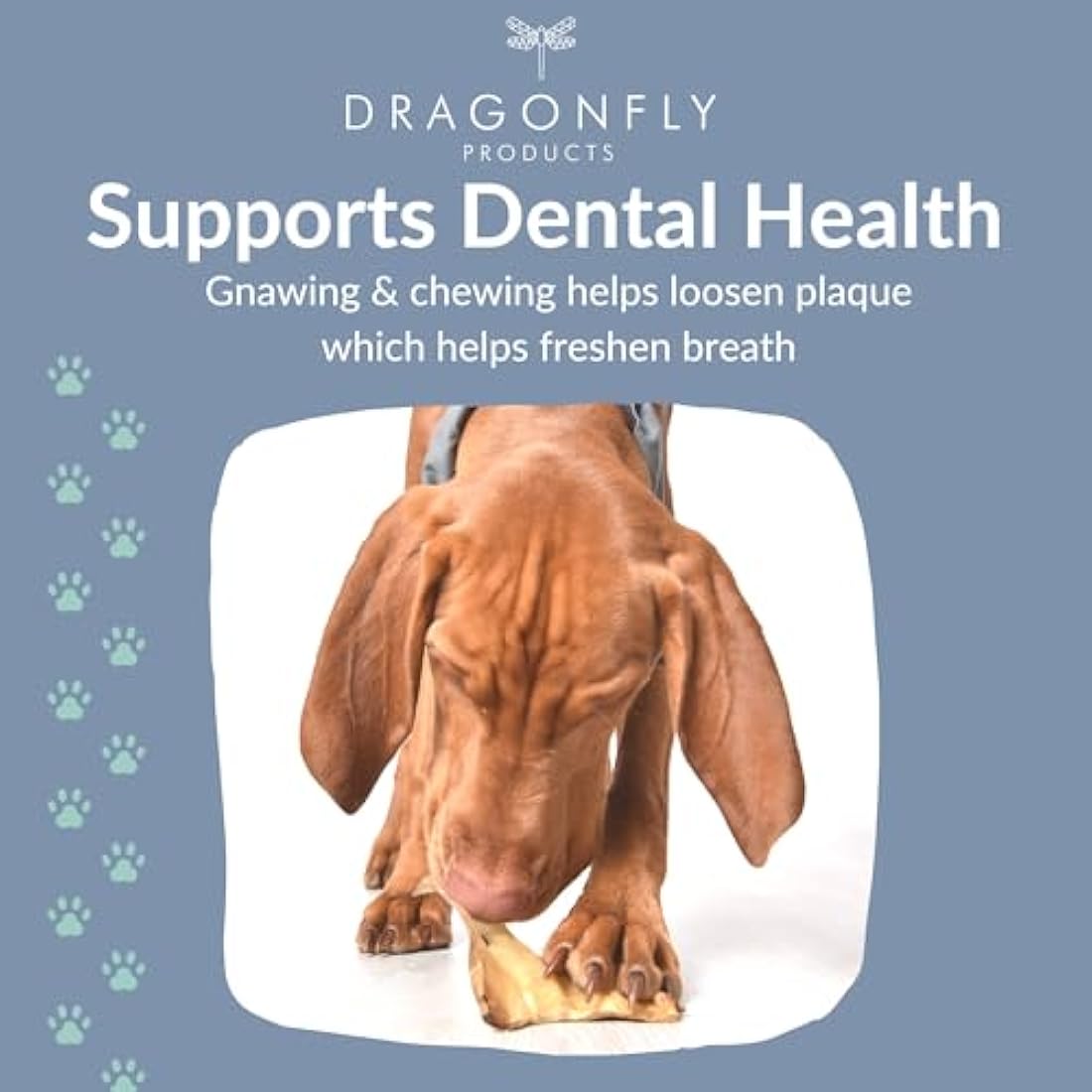 Cow Ears Dog Treats | 25 Pack Natural Grain Free Dental Chews