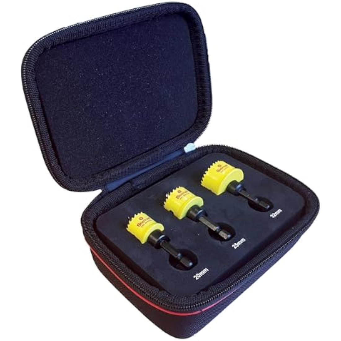 Starrett CSC 3-Piece Hole Saw Set for Cordless Drills | 20mm 25mm 32mm