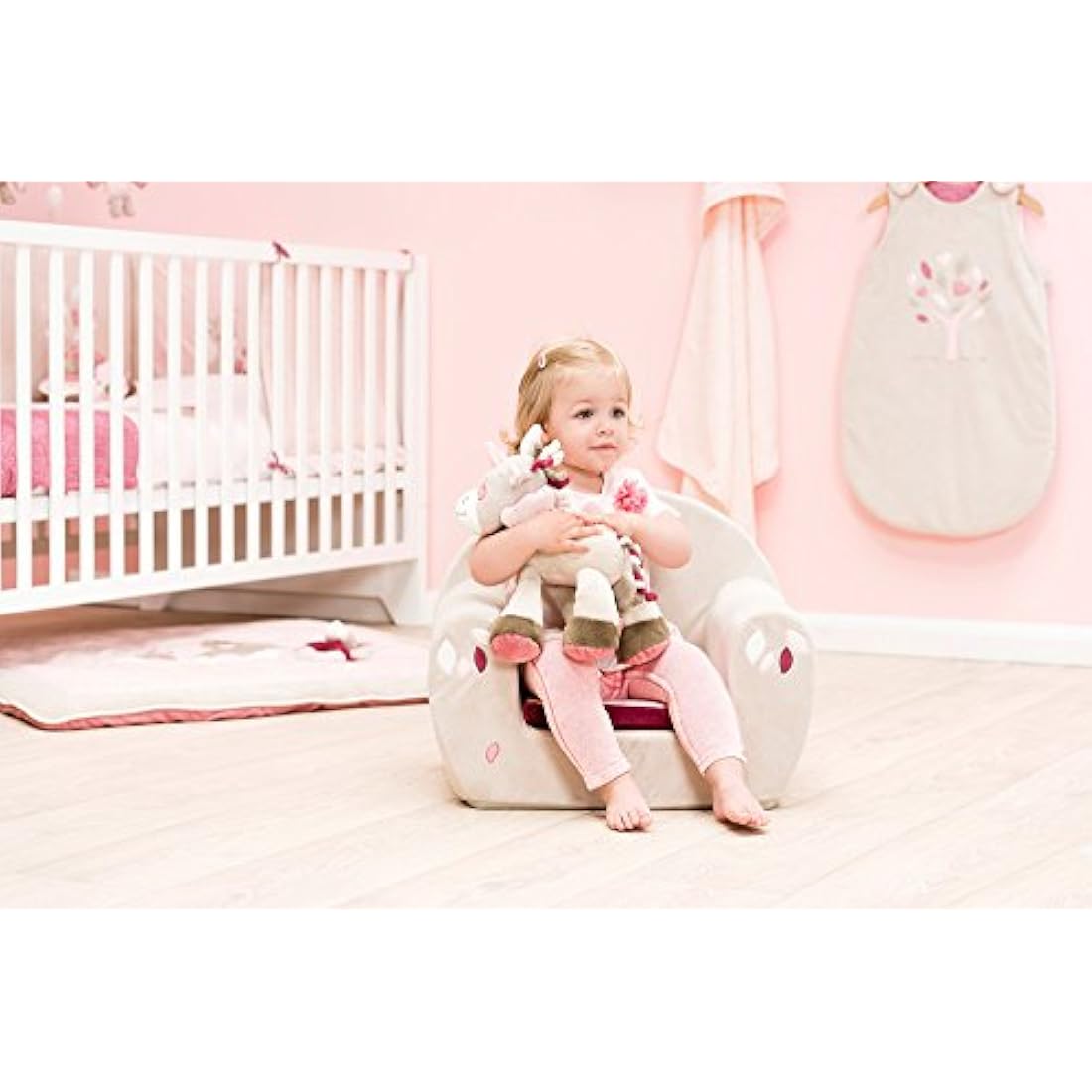 Nattou Jade the Unicorn Soft Toy – 30cm Plush Cuddle Companion