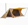 POMOLY STOVEHUT 70 3.0 Hot Tent – 1-2 Person Waterproof Bushcraft Shelter