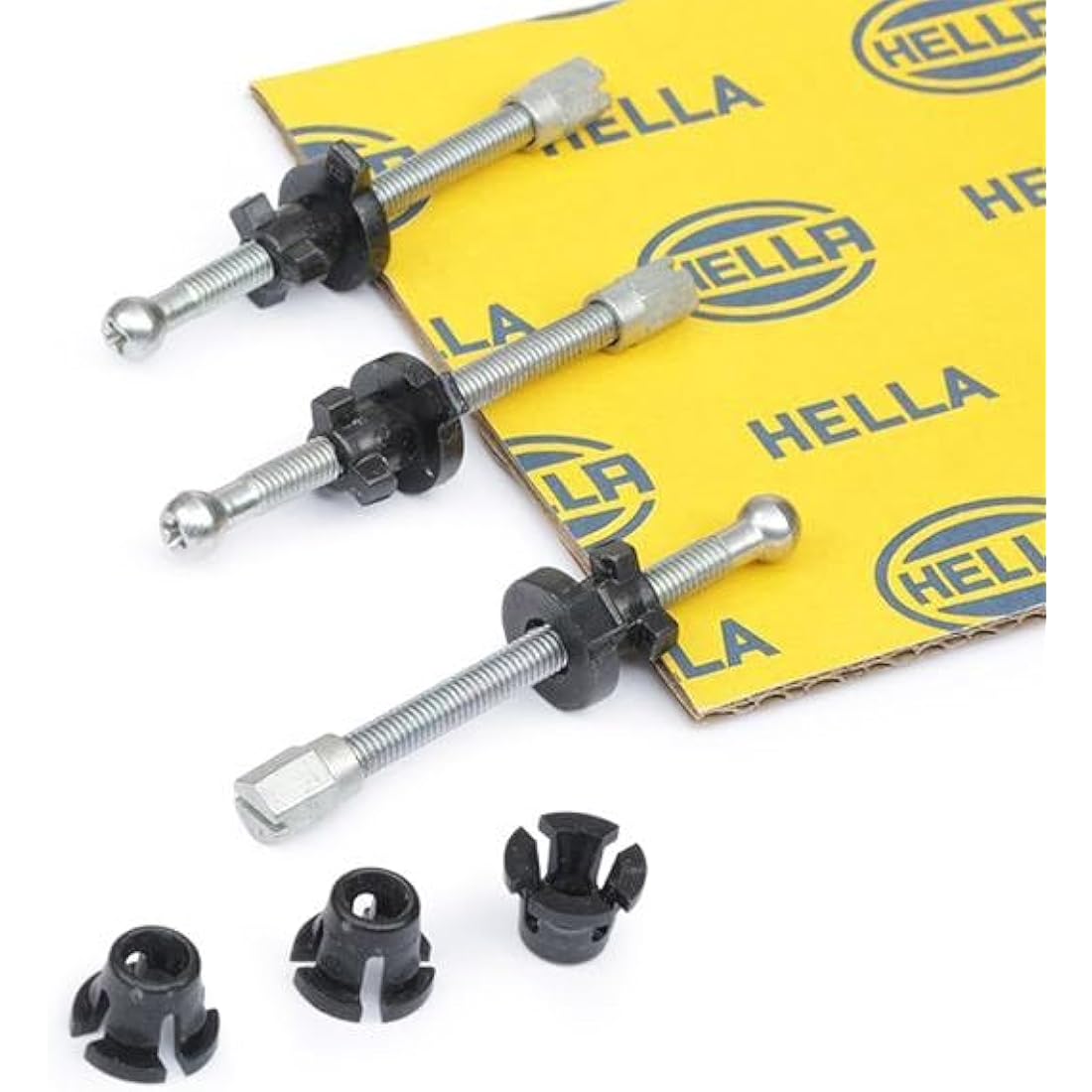 HELLA 90mm Halogen Low Beam Headlight | 12V H7 Crystal Clear Lens