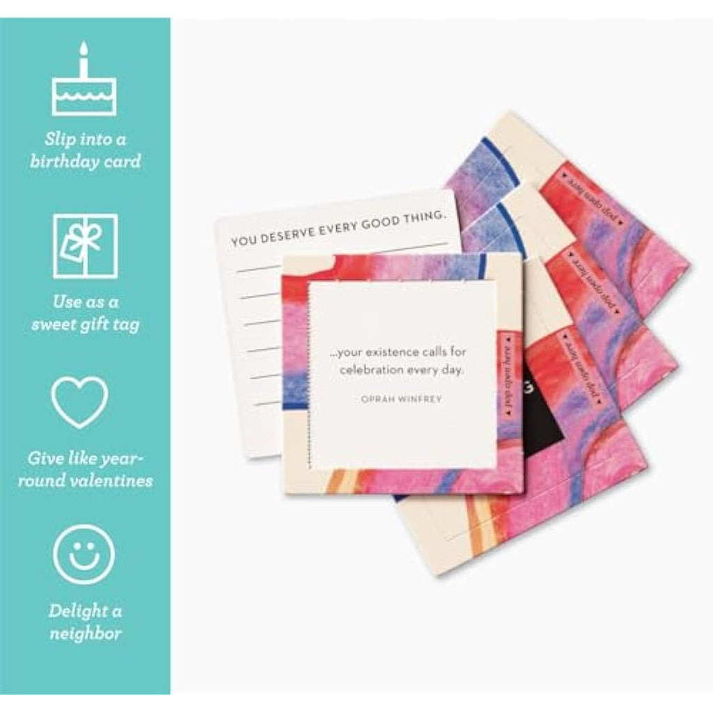 Compendium ThoughtFulls Pop-Open Cards – 120 Inspirational Quote Notes