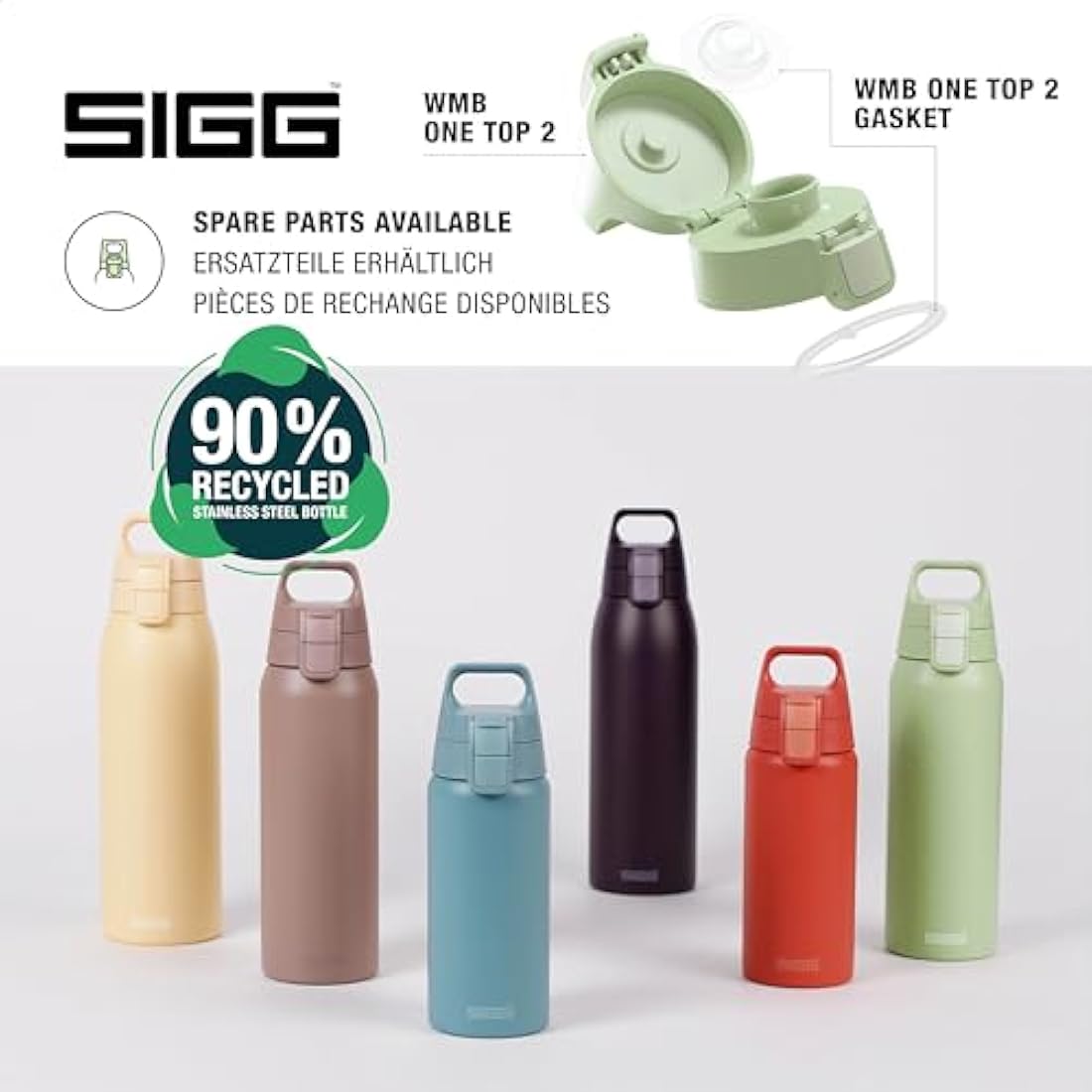 SIGG Shield Therm One Insulated Stainless Steel Water Bottle – 0.5L-1L